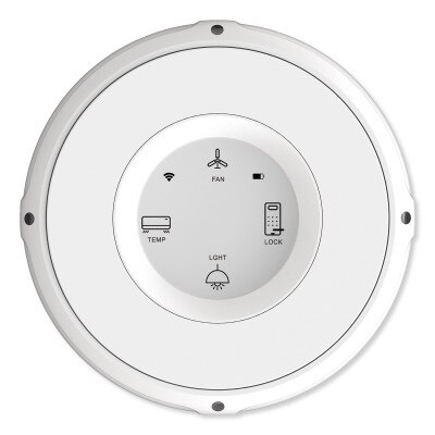 Linxura Smart Controller, Wi-Fi & Bluetooth Remote Controller, Snow Pearl